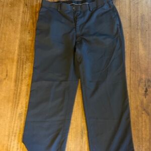 Haggar Men's Dark Gray Dress Pants